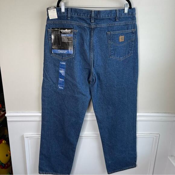 Carhartt relaxed fit jeans straight leg size‎ 40 x 32 - Picture 1 of 4